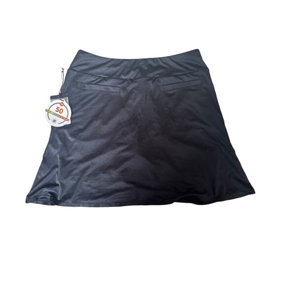 Tail Women's ONYX Black Flounce Pull- On Tennis Skort Size S - Picture 4 of 9